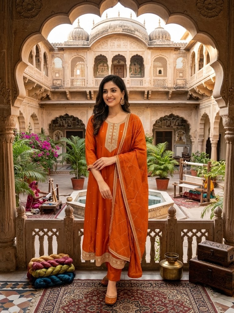 WOMEN ETHNIC CHURIDHAR L/P